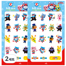 NBBEBE 小英雄超級傑克紋身貼紙臉部彩繪 NBTTS01-2 2p, 2組, 混色