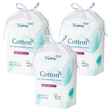 Vimi 薇迷 親膚棉柔巾, 80張, 3包