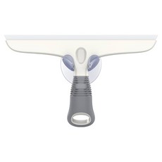 미스터시가 다용도 물기제거 유리닦이 스퀴지 25cm + 흡착 홀더, 화이트, 1세트