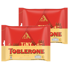 TOBLERONE 瑞士三角迷你牛奶巧克力, 200g, 2袋