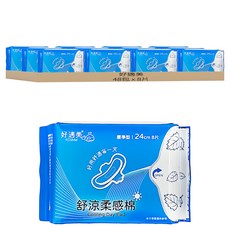 好適美 舒涼柔感棉 日用型衛生棉, 24cm, 8片, 48包