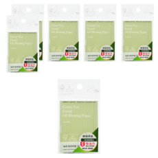 URBAN LEAVES 綠茶面部吸油紙, 70張, 韓國原裝, 添加綠茶精油, 6包