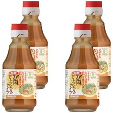 HIKARI FOODS 光食品 有機和風胡麻醬 有機成分高達99% 日本產, 225g, 4瓶
