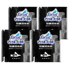 farcent 花仙子 去味大師 鞋櫃消臭易 備長炭 2個, 120g, 4組