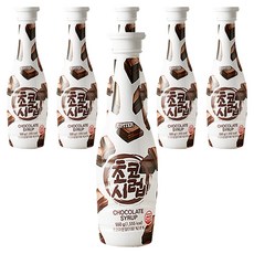 쥬피터 초코시럽, 550g, 6개