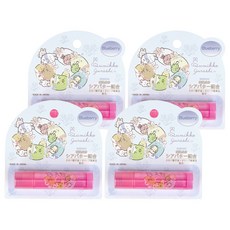 Sumikkogurashi 角落生物 乳木果油護唇膏 藍莓 15g 4支