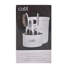 HAGEN 長毛貓修容套5件組, 時尚收納盒, 高雅實用, 40010, 1組