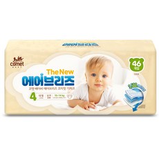 comet The New Air Breeze Cozy Fit 黏貼型紙尿褲 男女通用, 46張, 大型(L)