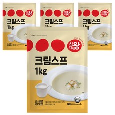 Sikjajae Wang 即食奶油濃湯, 4個, 1kg