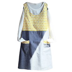 semoms 幼兒園老師圍裙 黃色小鴨, 混合顏色, 1個