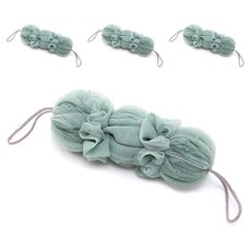 네이처안 롱 샤워볼, 그린, 1개입, 4개