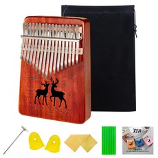 레브악기 어쿠스틱 코아 17음계 칼림바 RK5K, 1개