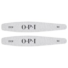 OPI Edge 斑馬紋美甲銼刀 180, 銀色, 2支