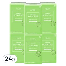 Natural Cotton 經典標準薄型護墊, 長款(5.5*18cm), 28片, 24包