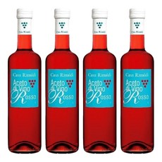Casa Rinaldi 凱薩 紅酒醋, Aceto di Vino Rosso, 500ml, 義大利產品, 4瓶