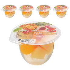 盛香珍 綜合鮮果凍, 180g, 5個