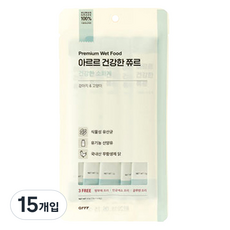 동원아르르 반려동물 건강한 쮸르 소화계, 유산균 & 산양유, 15개