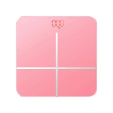 MAEM LED 충전식 디지털 체중계, JT3606, 핑크
