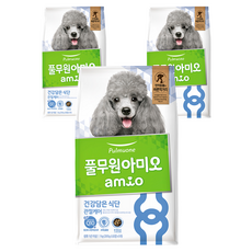 풀무원아미오 강아지 건강담은 식단 기능성 사료, 뼈/관절강화, 1kg, 3개 뼈/관절강화, 1kg, 3개