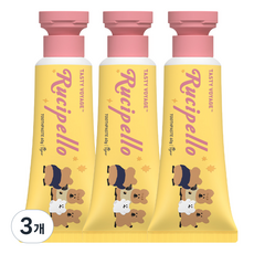 루치펠로 울라울라 어린이 저불소 치약, 60g, 3개입, 3개