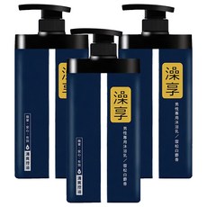 澡享 男性專用沐浴乳 雪松白麝香, 簡單配方 自然香氣 控油調理, 1kg, 3瓶