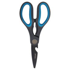 Tefal 特福 廚房剪刀, 黑色 + 藍色, 1支