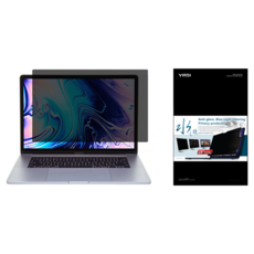 YADI 亞第 靜電吸附 水之鏡防窺片 Apple Macbook Pro/Retina/Touch Bar/15吋/A1990/A1707 專用 15.6吋, 無色, 1個