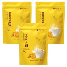 백년농가 상황버섯쌀 오분도미, 1kg, 3개