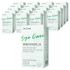 닥터린 루테인 지아잔틴 24, 30정, 20개