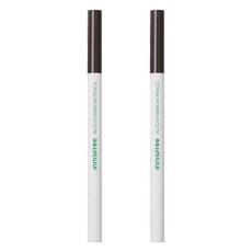 INNISFREE 台灣公司貨 妝自然眉筆 0.3g, 5號 深咖啡色, 2支