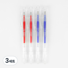 소잉바이핸드 아이롱펜 1mm 4p 세트, 레드, 레드, 블루, 블루, 3세트