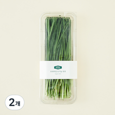 프리미엄 유기농 부추, 150g, 2개