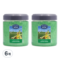 aromaesse 香氛顆粒車用芳香劑 185g, 檸檬草, 6個
