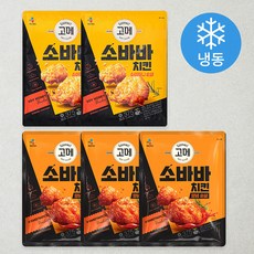고메 소바바 치킨 양념 순살 375G 3P + 소이허니 순살 375g 2P (냉동), 1.875kg, 1세트