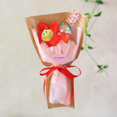 Scent Basket Joyful Smile Kinder Joy 花束, 紅色