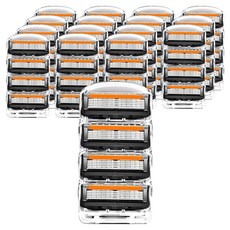 DAON SELECT 吉列相容款 新款鋒隱5層刮鬍刀片, 1入, 64個