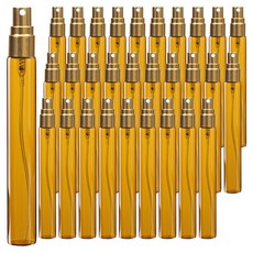 강군샵 알루미늄캡 스프레이 용기 15ml, 브라운(용기) + 골드(캡), 120개