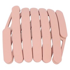 折疊髮箍 10個, 14.5 x 13.1cm, 少女粉