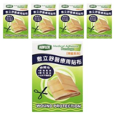 西德OK繃隨意剪1公尺1入-敷立舒醫療用貼布, 1入, 5個