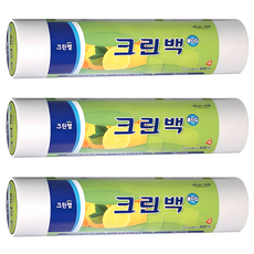 크린랩 롤백 35cm x 45cm, 특대(XL), 500개입, 3개