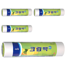 크린랩 롤백 35cm x 45cm, 특대(XL), 500개입, 4개