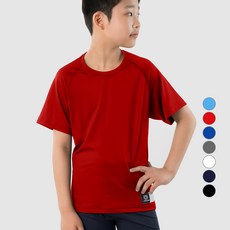 아르메데스 아동용 언더레이어 사계절 반팔 상의 AR-15