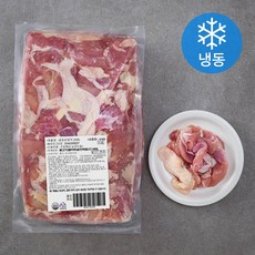 동해식품 브라질산 닭정육 세절 (냉동), 2kg(2 × 5 cm), 1개