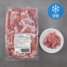 동해식품 브라질산 닭정육 세절 (냉동), 2kg(1 × 5 cm), 1개