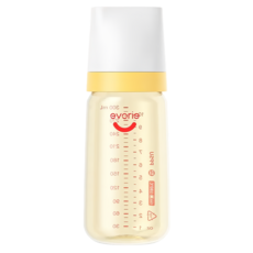 evorie 愛得利 PPSU 寬口徑奶瓶 EA-210 300ml 安全材質, 1個