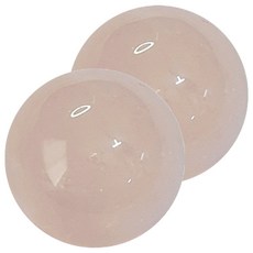 로즈쿼츠 괄사, 2개, 구슬(BR4-4)