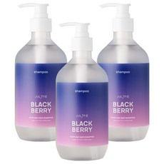 줄라이미 퍼퓸 헤어 탈모 완화 기능성 샴푸 블랙베리, 500ml, 3개