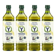 YBARRA 特級初榨冷壓橄欖油, 4個, 1L