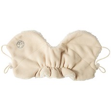 GowoonGolf 刷毛高爾夫口罩 E型, 淺米色