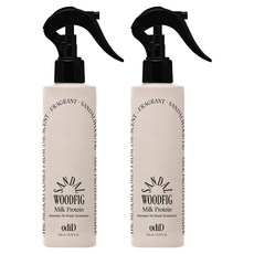 Odid 牛奶蛋白強效免沖洗安瓶護髮素 檀香無花果, 200ml, 2個